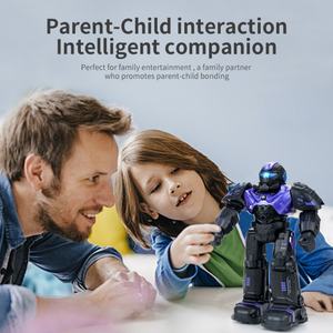 Jouet éducatif pour la petite enfance, robot intelligent à commande gestuelle, robots éducatifs pour enfants SJY-R20, modèle de robot RC Robocop - Product Image 3
