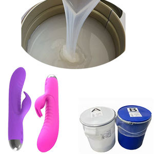 Hervorragender Komfort Platin gehärtetes LSR-Flüssig silikon kautschuk material für die manuelle Herstellung von Silikon dildos - Product Image 2