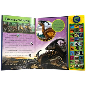 Libro de Audio con Sonidos de Dinosaurios <span class=keywords><strong>Discovery</strong></span> Roar para Niños, Juguete Educativo Temprano de Plástico - Product Image 6