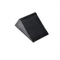 Cale-roues triangulaire antidérapant portable YUYUE ZTQ-001 pour camions et automobiles - Plaque inclinée et butée de stationnement pour trottoirs