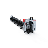 Máquina de Corte Láser de Tubos Metálicos CNC de Doble Mandril 6024 de 1500W 2000W 3000W 6000W con Alimentación Automática