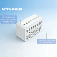 Interruptores y Enchufes Inteligentes WiFi para el Hogar, Australianos, de 1/2/3/4/5/6 Botones, Panel Táctil RGB, Certificado RCM, GPO Simple y Doble Mate