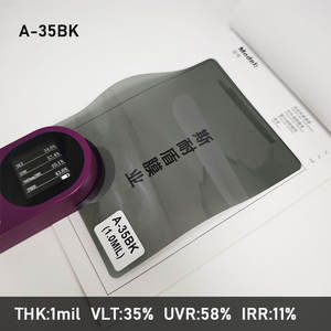 Film PET 1PLY de haute qualité, anti-UV, teinté, pour vitres de <span class=keywords><strong>voiture</strong></span>, avec isolation thermique et garantie de 5 ans - Product Image 3