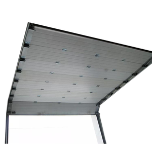 <span class=keywords><strong>Porte</strong></span> sectionnelle industrielle en polymère à levage électrique, cadre en alliage d'aluminium, ignifuge, vente en gros directe usine Chine 2022 - Product Image 3