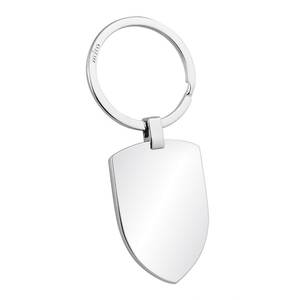 Portachiavi in Metallo con Moschettone, Anello Portachiavi e Bandierina in Metallo, Resistente ed Elegante - Product Image 1