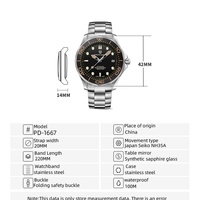 Montre mécanique PAGANI DESIGN 007 pour homme, montre automatique de luxe, NH35A, verre saphir AR, étanche, nouvelle collection 2024