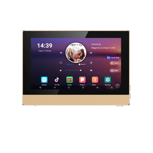 Smart WIFI Audio <b>Stereo</b> Wall Amplifier Full Screen Touch 7-Inch 8-Channel Home Multi Room Sound <b>System</b> Android 8. Aud - Product Image 1