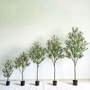 Vente en gros d'oliviers géants artificiels <span class=keywords><strong>olivier</strong></span> en plastique extérieur et intérieur <span class=keywords><strong>olivier</strong></span> à feuilles de soie de 8 pieds - Product Image 4