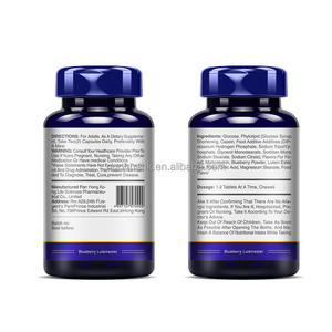 Smhealth Blueberry Lutein Ester 60 comprimés Soin de la vue quotidien Supplément antioxydant - Product Image 5