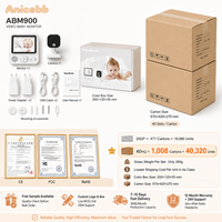 Nouveau Moniteur Bébé 2026 2,8 pouces avec Vision Nocturne, Alerte Température, Audio Bidirectionnel, Vidéo 720P, Détection de Mouvement, Certifié CE, Filaire, pour Surveillance à Domicile et Sommeil