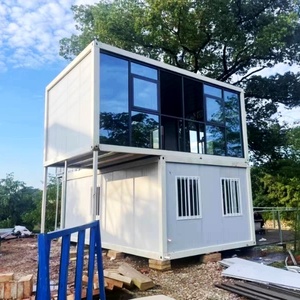 Bon marché petite villa basse de luxe de 4 chambres à coucher maison moderne modulaire isolée thermiquement <span class=keywords><strong>pour</strong></span> appartement cottage préfabriqué - Product Image 5