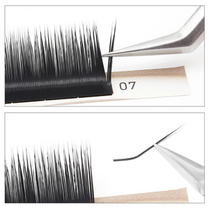 Nuevas Extensiones de Pestañas Postizas de la Serie <span class=keywords><strong>Manga</strong></span> Camellia LC <span class=keywords><strong>Fox</strong></span>, Extensión de Pestañas Láser al por Mayor - Product Image 1