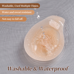 Cover per capezzolo adesivo a forma di cucchiaio in Silicone Push lifting del seno invisibili <span class=keywords><strong>reggiseno</strong></span> appiccicoso <span class=keywords><strong>reggiseno</strong></span> senza spalline supporto senza schienale senza cuciture - Product Image 4