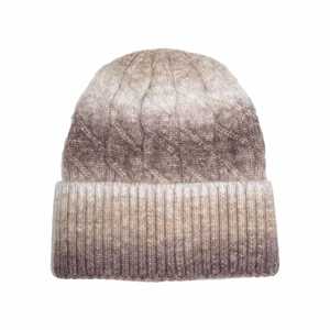 Gorro de Lana Tejido con Diseño de Lazo de Arcoíris, Grueso y Moderno, para Hombre y Mujer, Novedades de Invierno 2025 - Product Image 5