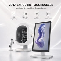 Analyseur de peau 3D professionnel avec scanner facial IA, équipement de test cutané 36MP avec analyse des couches cutanées