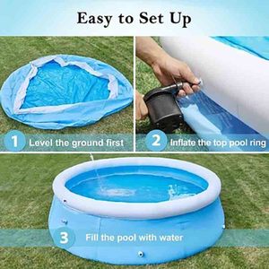 Thiết kế mới hình chữ nhật trên mặt đất hồ bơi cho gia đình - Product Image 3