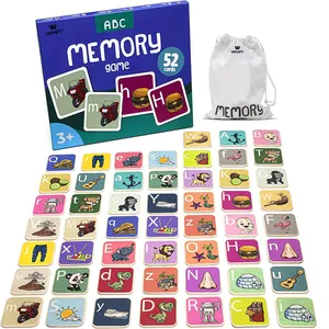 教育的な子供のためのカスタム印刷された紙のフラッシュカード学習印刷メモリゲームのフラッシュカード子供フラッシュカード
