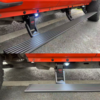 Marchepied électrique latéral pour Jeep Wrangler JL JK Gladiator, marchepied automatique rétractable avec éclairage LED, étanche IP67, capacité de charge de 600 lb