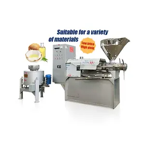Máquina de prensa de óleo para uso comercial