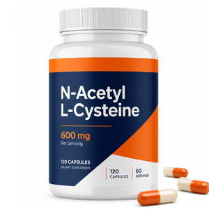 High Quality Natural NAC Capsules with N-Acetyl L-Cysteine Supports Immune System Health Antioxidant Customizable - Product Image 1