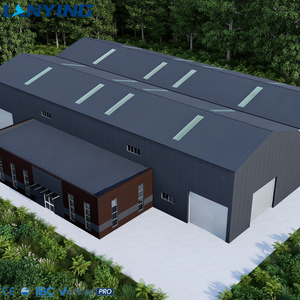 Magazzino Prefabbricato in Struttura d'Acciaio Pesante con Certificazione ASTM, Soluzione per Stoccaggio Industriale di Merci Sfuse - Product Image 3