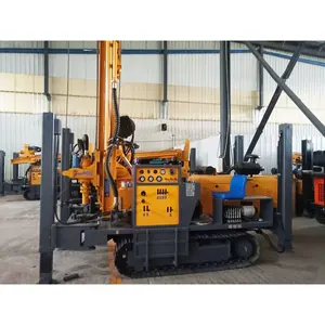 China Supplier Mini Price Small Portable Diesel Hydraulic Borehole Water Well Drilling Rig Machine For Sale