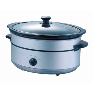 Elektrische 8,5QT ovale programmeerbare slowcooker met digitale timer en temperatuurregeling voor huishoudelijk gebruik - Product Image 5
