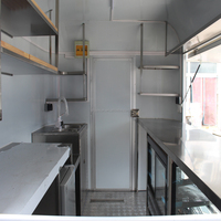 JX-FS270R mini camion de nourriture mobile personnalisé, remorque de chariot de café rapide Mobile