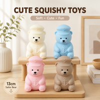 Nouveau jouet anti-stress en forme d'ours mignon, souple et à rebond rapide, idéal pour les cadeaux de fête, jouet de bureau, jouets promotionnels, boîte surprise