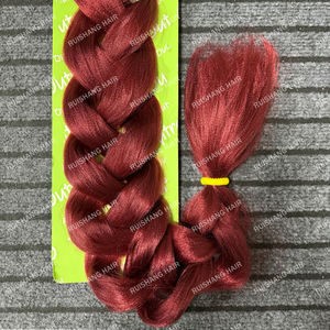 Cheveux LEILONG Synthétiques Doux Légers Type Expression 82 Pouces 165g Tresse Ultra Jumbo Ignifuge - Product Image 2