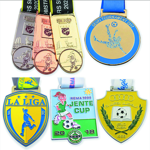 Médailles <span class=keywords><strong>de</strong></span> récompense sportives personnalisées en métal pour marathon, course à pied, natation, vélo, taekwondo, <span class=keywords><strong>boxe</strong></span>, karaté, badminton, avec ruban - Product Image 5