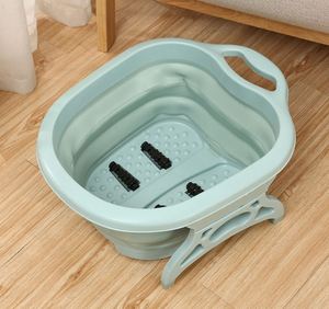 Foldable Footbath Massage <b>Bucket</b> Soaking <b>Bucket</b> <b>Folding</b> Basin Spa Foot Bath <b>Bucket</b> Household Sauna Bathtub Pedicure Bath Bathtub - Product Image 5