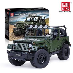 Mould King13124 Wrangler Off-Road <b>Vehicle</b> Building Block <b>Toy</b> Car Plastic Remote Control Power Set Model <b>Toy</b> for Kids - Product Image 5