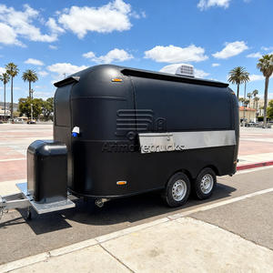 Remorque de restauration personnalisée, chariot de nourriture mobile, remorque pour bubble tea, café, jus, camion de nourriture de rue avec cuisine complète - Product Image 2