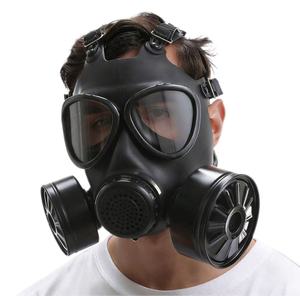 Masque respiratoire tactique de survie d'urgence, nucléaire et chimique, filtre à charbon de 40 mm, masque à gaz pour l'industrie - Product Image 1