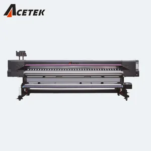 Acetek mesin vinyl plotter printer, 3.2m baru, 4 kepala dengan i3200/i1600/xp600 kepala opsional