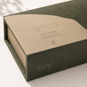 Caja de Regalo de Papel Rígido de Lujo para Set de Cuidado de la Piel, Botellas de Suero, Empaque Cosmético de Cartón Personalizado con Asa, OEM - Product Image 3