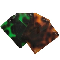 Vente en gros de feuilles acryliques PMMA effet écaille de tortue brillantes de 3 mm, personnalisées