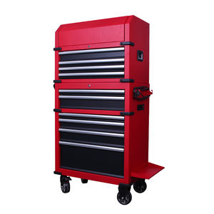 Armoire à outils en fer robuste avec <span class=keywords><strong>six</strong></span> tiroirs et quatre roulettes Chariot à outils mobile pour combinaison de stockage OEM personnalisable - Product Image 5