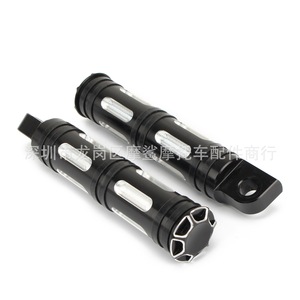 Moshark Motorcycle Foot Pedals And Gear Shift <b>Knob</b> Cnc Aluminum <b>Black</b> For Harley Davidson Modification - Product Image 3
