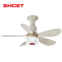 Ventilateur de plafond LED RGB avec musique, support E27, moteur, télécommande, éclairage dimmable, Bluetooth, pour salon résidentiel