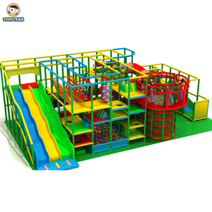 Jungle Gym Toddler Soft Play Games Toy Ball Pit <b>Slide</b> Children Center <b>Indoor</b> Playground TongYao Galvanized Steel 3-15 Years - Product Image 3