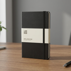 Cuaderno Moleskine Classic L con Tapa Dura, Tamaños A5/A6, Encuadernación Térmica, Material PU, Páginas Blancas - Product Image 2