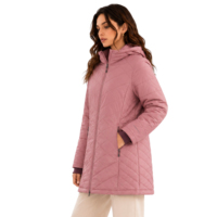Doudoune longue à capuche pour femme, motif matelassé 3D, épaisse et chaude, manches longues, parka d'hiver, vêtement d'extérieur personnalisé