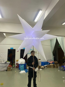 Costume <span class=keywords><strong>de</strong></span> <span class=keywords><strong>marche</strong></span> d'étoile gonflable à LED avec souffleur d'air pour spectacle sur scène - Product Image 5