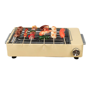 Grill électrique de table de haute qualité 2026, plaque de cuisson avec surface en PTFE, contrôle de température réglable pour usage domestique - Product Image 6