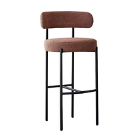 Chaise de bar de restaurant, de cuisine, de salle à manger, de comptoir haut, avec accoudoirs, design moderne, prix bas, café, café-restaurant