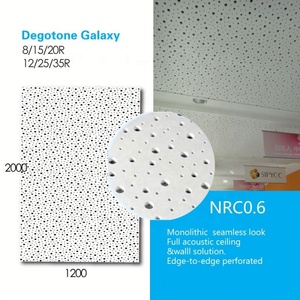 Panneau de plâtre perforé pour intérieur 4*8, excellent rendement, <span class=keywords><strong>prix</strong></span> usine, supporte des trous carrés de 12 mm, 2400x1200x12 mm - Product Image 3