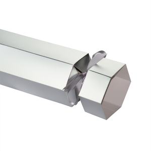 Boîte en papier vide de luxe pour cadeaux surprise du Nouvel An, emballage pour faveurs de fête, craquelins de Noël - Product Image 5