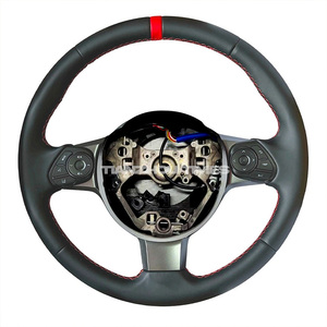 Volante de cuero completo compatible con Toyota Hilux Fortuner Camry Land Cruiser <span class=keywords><strong>Gr</strong></span> <span class=keywords><strong>Corolla</strong></span> Hiace 86 Mark X Prado 120 Yaris - Product Image 3